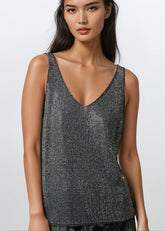 Studded Rhinestone Tank Top Tank Tops Kate Hewko 