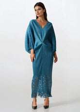 Tassel Hem Batwing Glam Dress Dresses Kate Hewko 