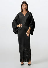 Tassel Hem Batwing Glam Dress Dresses Kate Hewko 