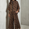 Textured Floral Zip Set Two Piece Sets Kate Hewko 