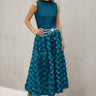 Textured Rose Midi Skirt Skirts Kate Hewko 