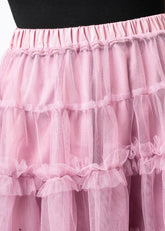 Tiered Tulle Mini Skort Skirts Kate Hewko 