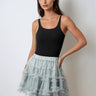 Tiered Tulle Mini Skort Skirts Kate Hewko 