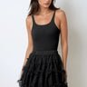 Tiered Tulle Mini Skort Skirts Kate Hewko 