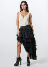 Tiered Tulle Waterfall Skirt Skirts Kate Hewko 