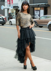 Tiered Tulle Waterfall Skirt Skirts Kate Hewko 