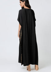 Tiger Head Kaftan Dress Dresses Kate Hewko 