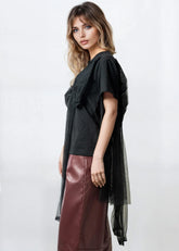 Tulle Bow Drama Tee Tees Kate Hewko 