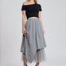 Tulle Contrast Midi Skirt Skirts Kate Hewko 