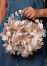 Tulle Floral Gemstone Bag Bags Kate Hewko 