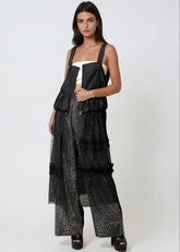 Tulle Hem Cargo Zip Top Layering Pieces Kate Hewko 