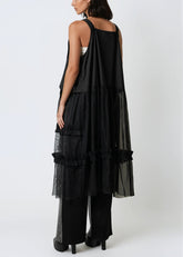Tulle Hem Cargo Zip Top Layering Pieces Kate Hewko 