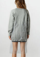 Tulle Hem Sweater Dress Dresses Kate Hewko 