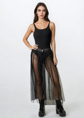 Tulle Overlay Tee Dress Set Two Piece Sets Kate Hewko 