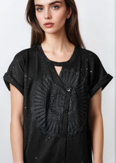 Tulle Overlay Tee Dress Set Two Piece Sets Kate Hewko 