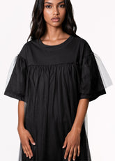 Tulle Wrapped Tee Dress Dresses Kate Hewko 