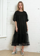 Tulle Wrapped Tee Dress Dresses Kate Hewko 