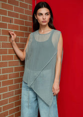 Utility Sheer Layering Tank Tank Tops Kate Hewko 
