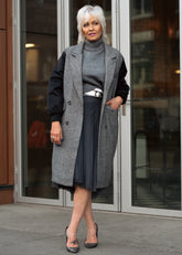 Varsity Tweed Coat Outerwear Kate Hewko 