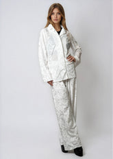 Velour Button Up Pant Set Two Piece Sets Kate Hewko 