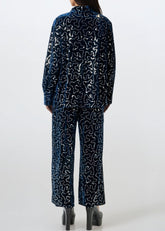 Velvet Maze Sequin Pant Set Two Piece Sets Kate Hewko 