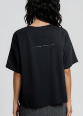 Zebra Stitch Asymmetric Tee Tees Kate Hewko 