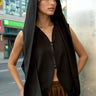 Zip Front Sleeveless Hoodie Vest Vests Kate Hewko 