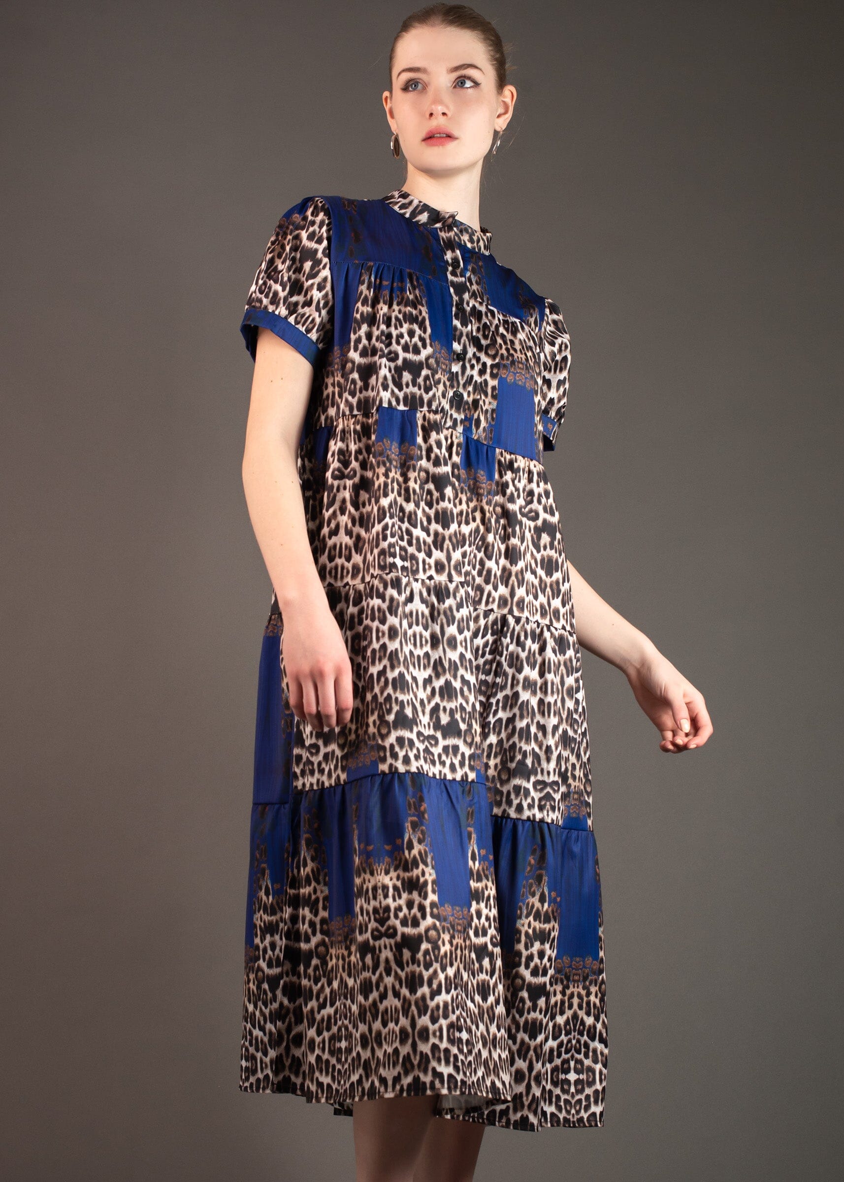 Abstract Animal Print Dress Dresses Kate Hewko 