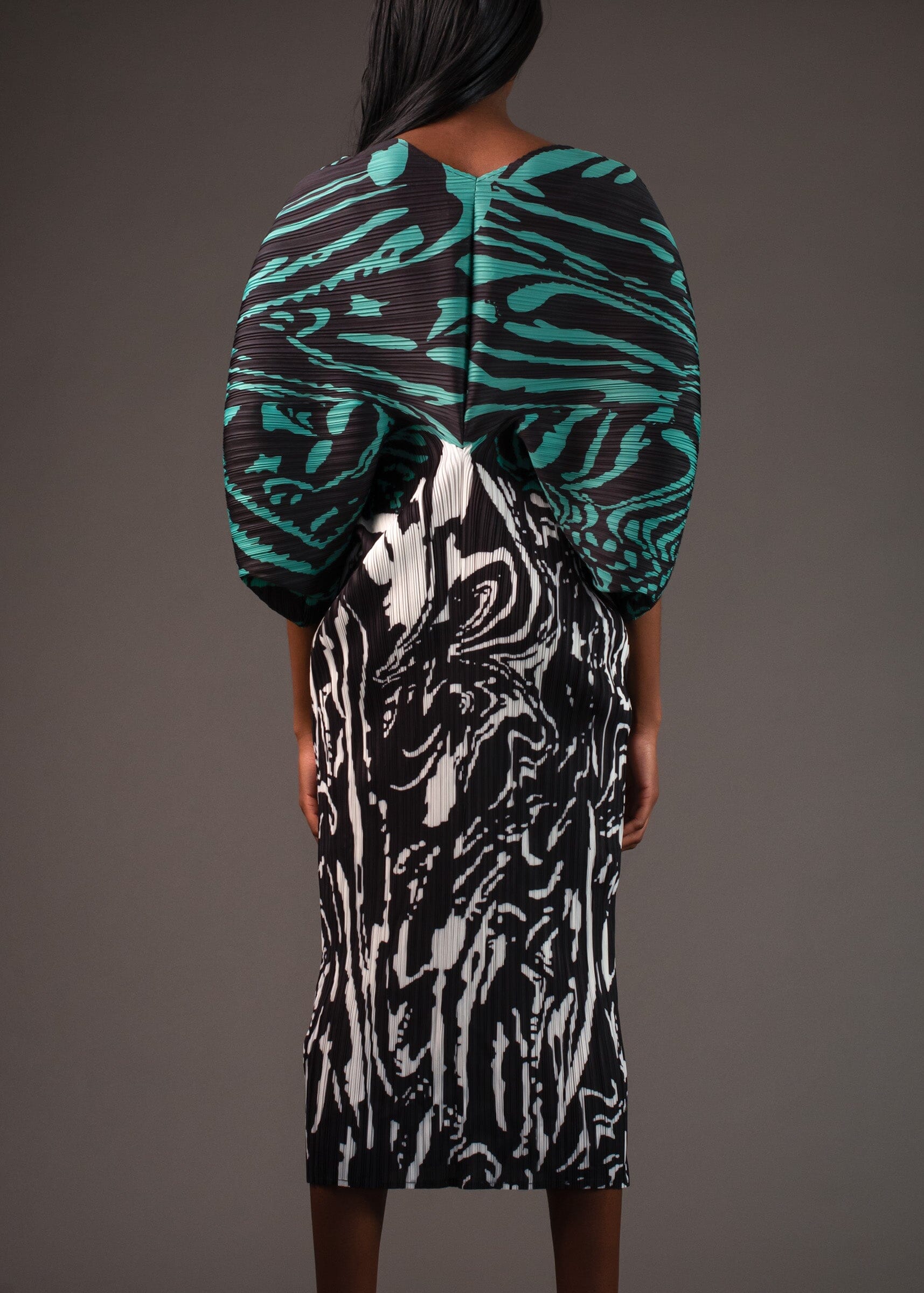 Abstract Zebra Glam Dress Dresses Kate Hewko 
