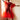 Avant Garde Tulle Overlay Dresses Kate Hewko One Size Red 
