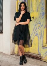 Baby Doll Tulle Tee Dress Dresses Kate Hewko 