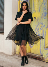 Baby Doll Tulle Tee Dress Dresses Kate Hewko 