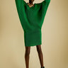 Batwing Sleeve Glam Dress Dresses Kate Hewko Green 