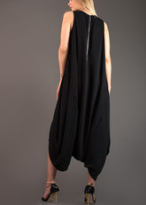 Black Oversized Jumpsuit Rompers Kate Hewko 
