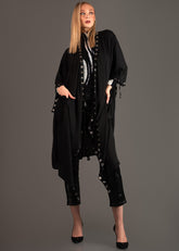 Black Rivet Kimono Layering Pieces Kate Hewko 