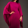 Cape Sleeve Bodycon Dress Dresses Kate Hewko Hot Pink S 