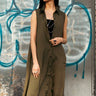 Collared Button Up Jumpsuit Rompers Kate Hewko One Size Green 