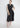Collared Ruffle Dress Dresses Kate Hewko Black M 
