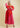 Color Block Off-The-Shoulder Dress Dresses Kate Hewko Red S 