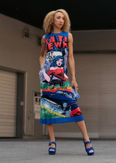 Comic Tube Tank Dress Dresses Kate Hewko 