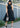 Contrast Stitch Halter Dress Dresses Kate Hewko Black S 