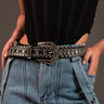 Embellished Buckle Belt Belts Kate Hewko Black S 