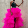 High Low Tiered Tulle Skirt Skirts Kate Hewko 