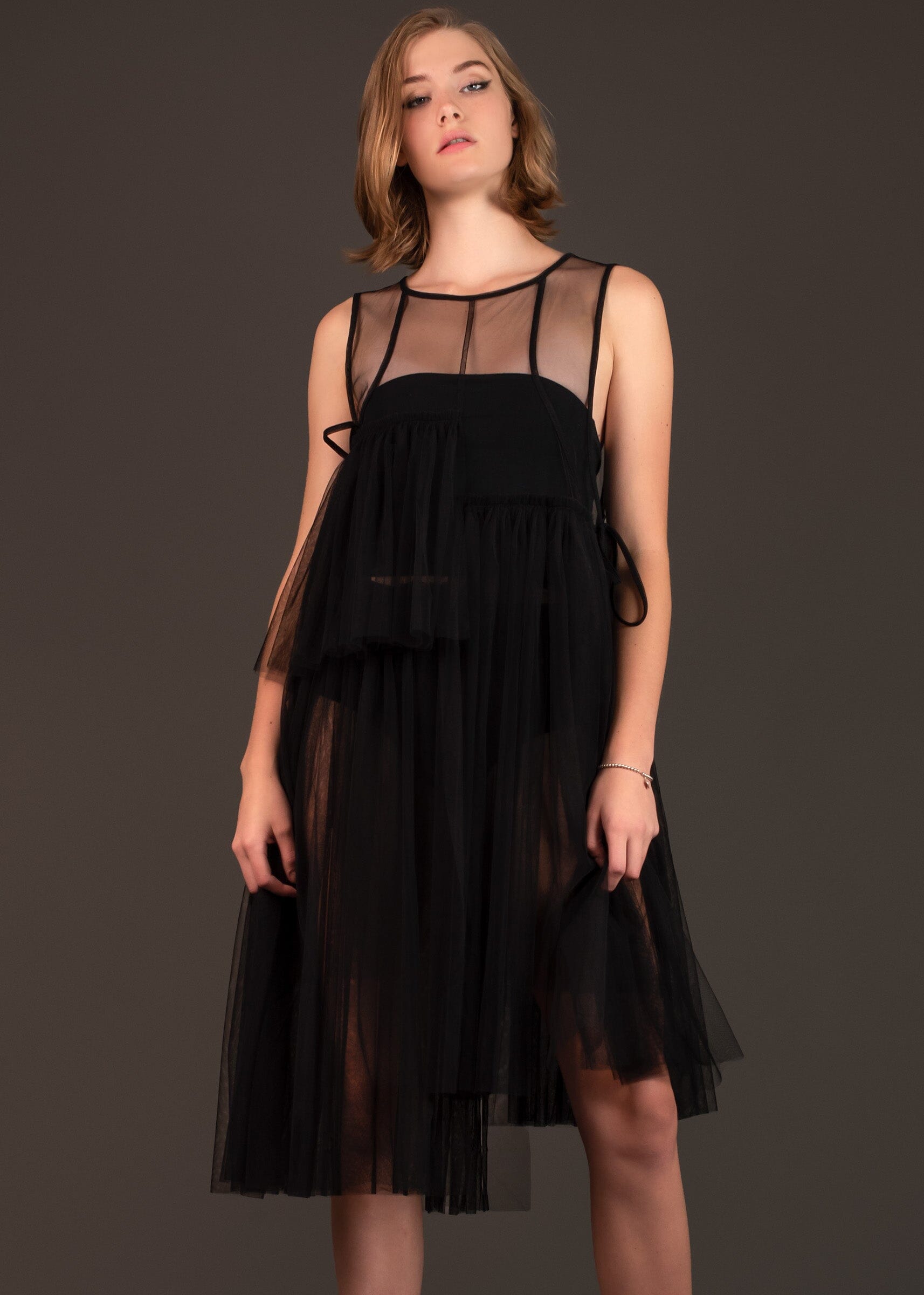 Layered Tulle Tank Overlay Dresses Kate Hewko 