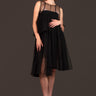 Layered Tulle Tank Overlay Dresses Kate Hewko Black One Size 