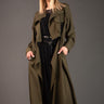 Lightweight Trench Coat Outerwear Kate Hewko Green One Size 