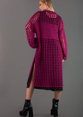 Long Chunky Crochet Overlay Sweaters Kate Hewko 