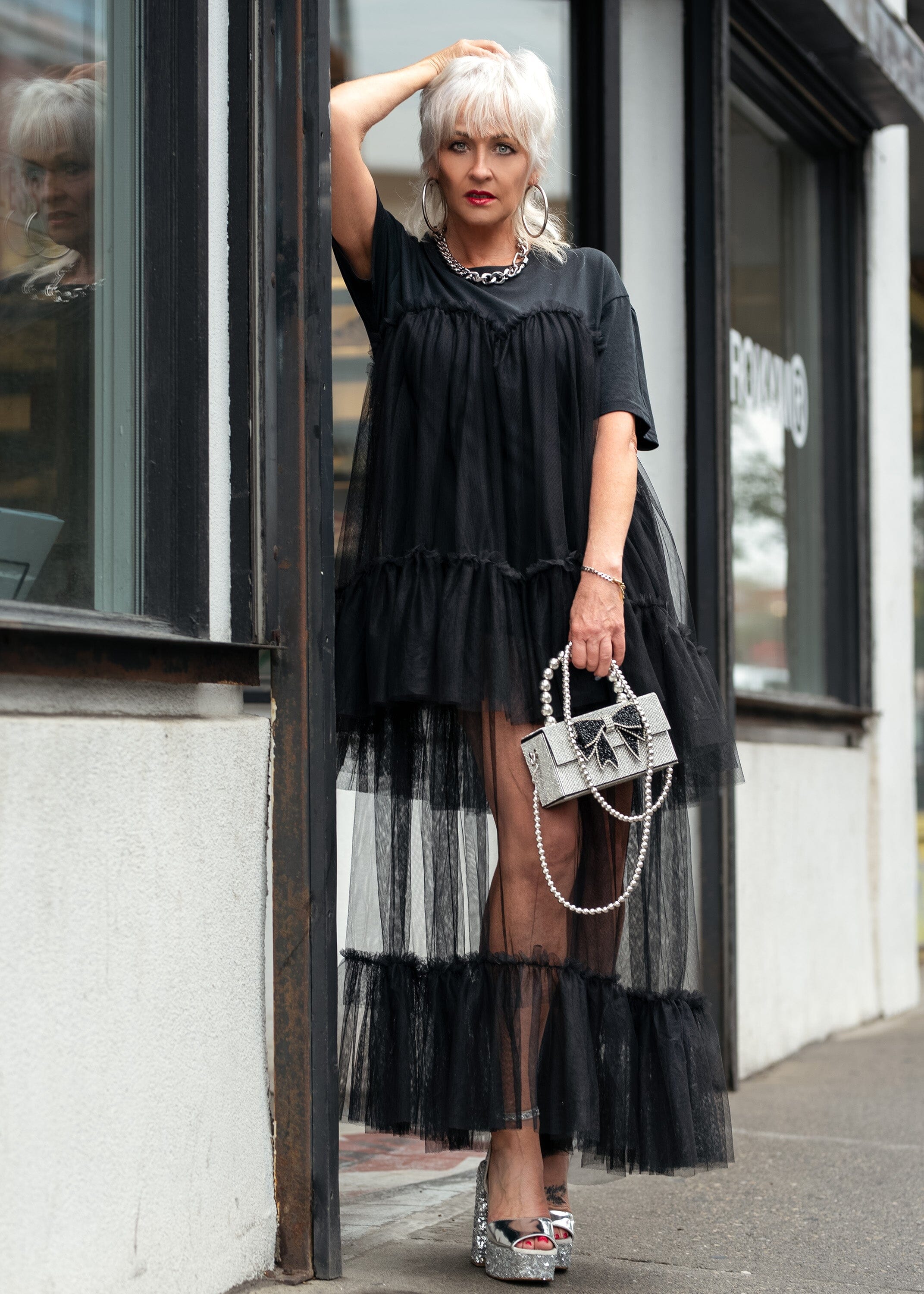 Long Layered Tulle Tee Dress Dresses Kate Hewko 