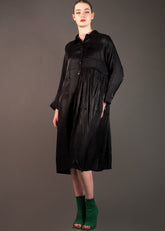 Long Metallic Button Up Layering Pieces Kate Hewko 