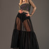 Long Sheer Tulle Skirt Skirts Kate Hewko Black S 